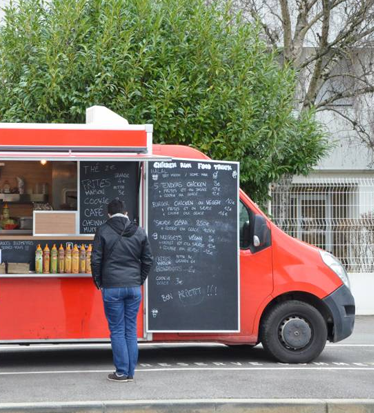 Food Truck Theme sushi